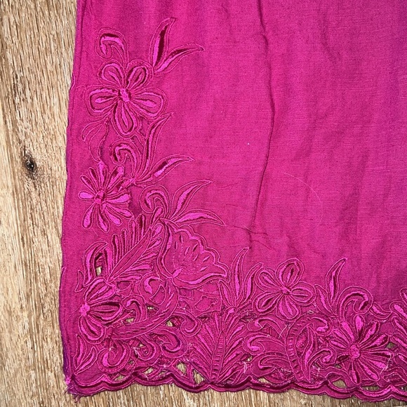 Anthropologie Women’s Jumpsuit Raspberry Size 10 NWT - Picture 11 of 16